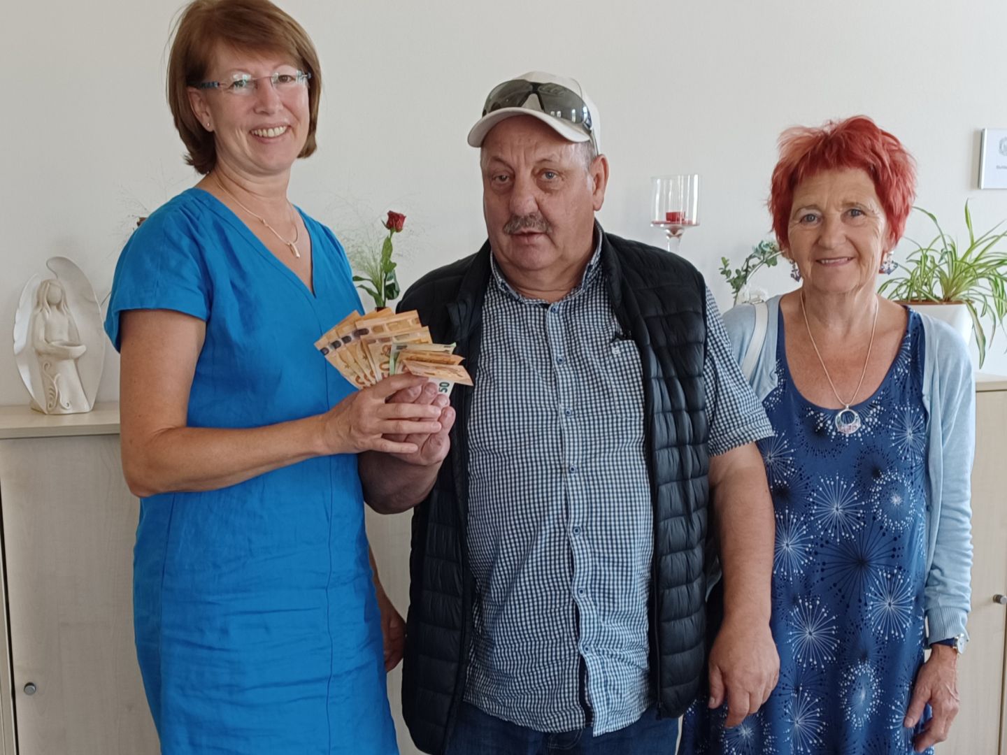Spende 500 € / Hr. Schäfer